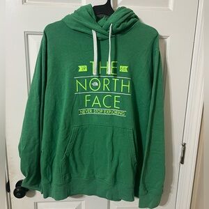 The North Face Men’s XL Green Sweatshirt Hoodie Outdoors Casual Athleisure